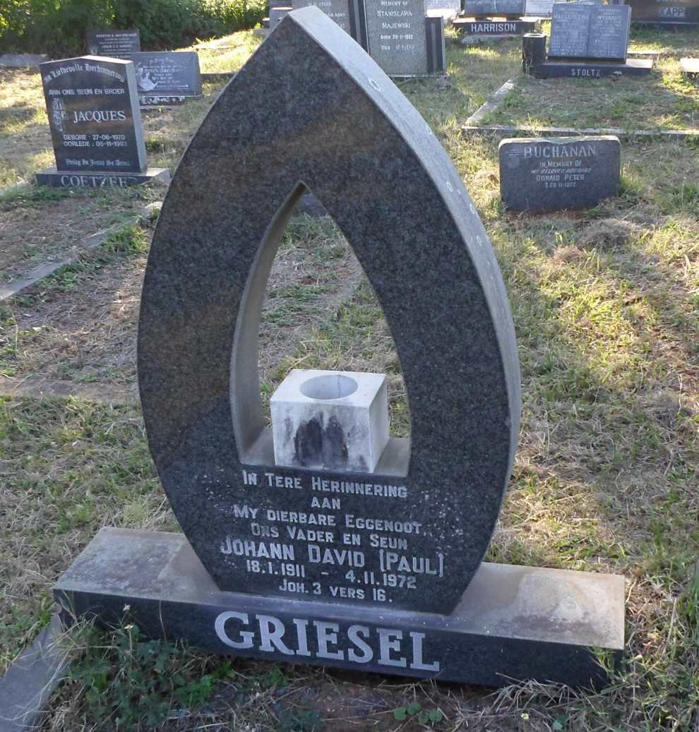 GRIESEL Johann David 1911-1972