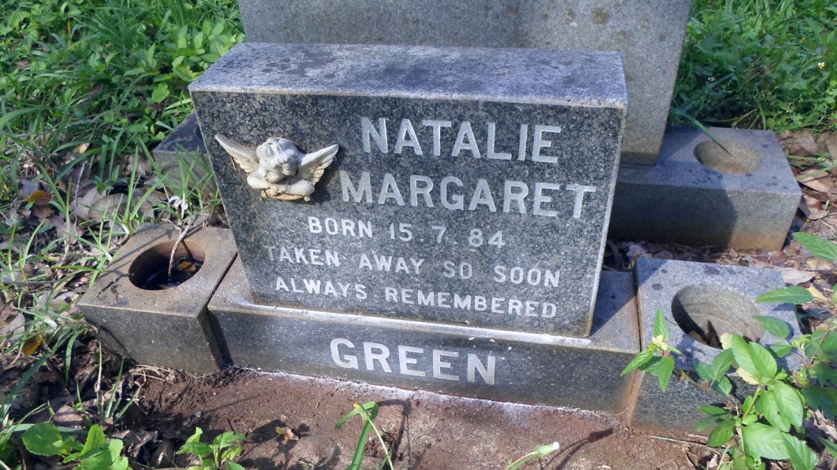 GREEN Natalie Margaret 1984-1984