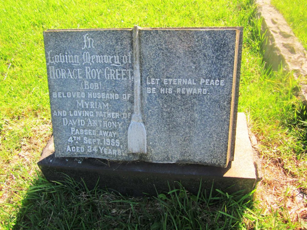 GREET Horace Roy -1955