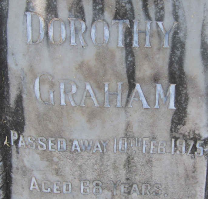 GRAHAM Dorothy -1975
