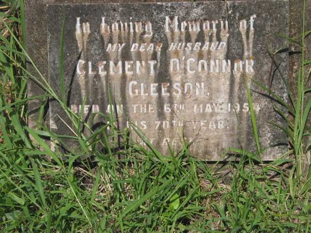 GLEESON Clement O’Conner -1954
