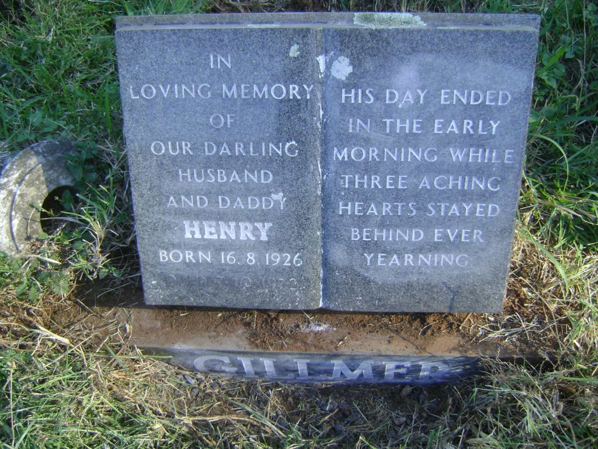 GILMER Henry -1926