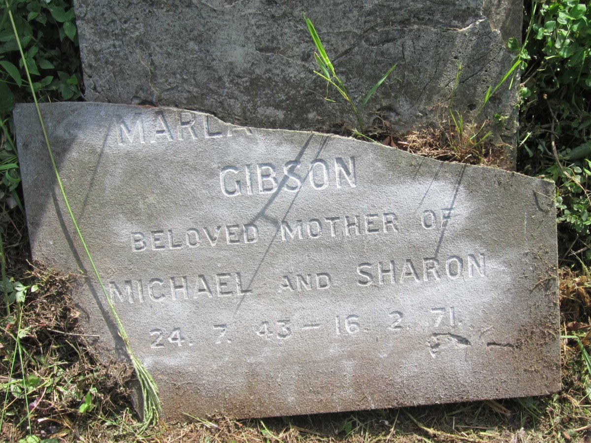 GIBSON Marla Frances 1943-1971