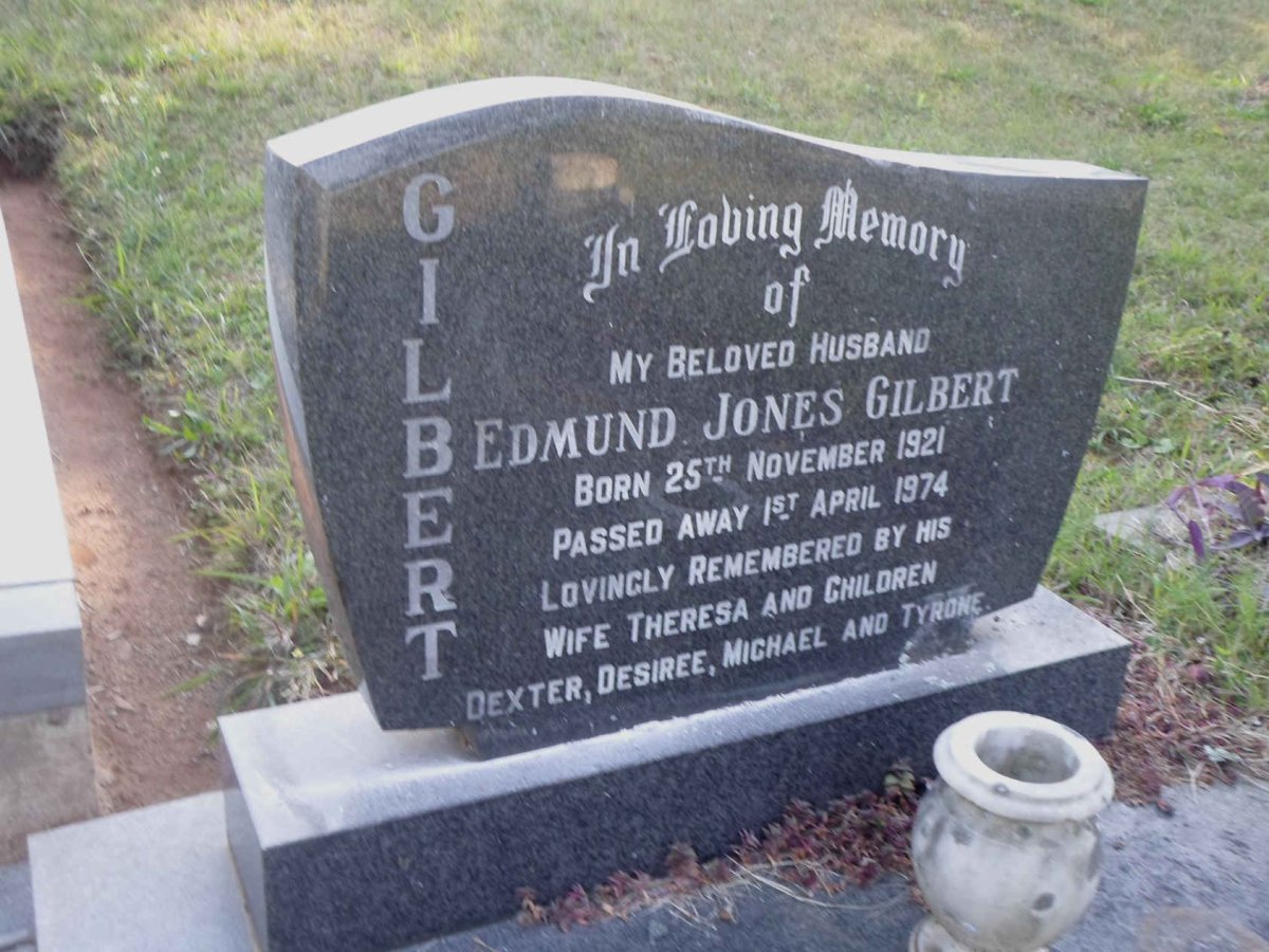 GILBERT Edmund Jones 1921-1974