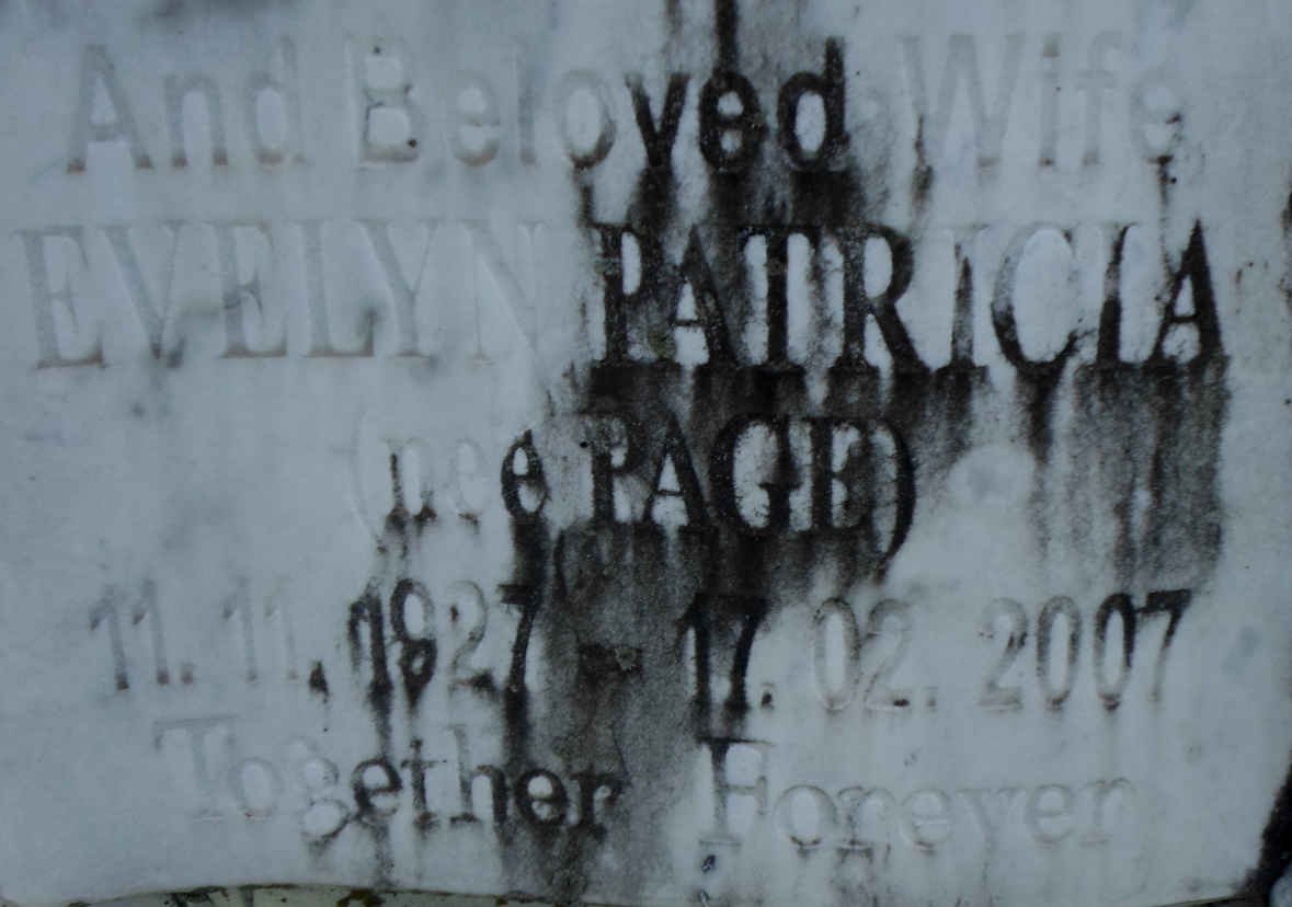 GILLESPIE Evelyn Patricia nee PAGE 1927-2007