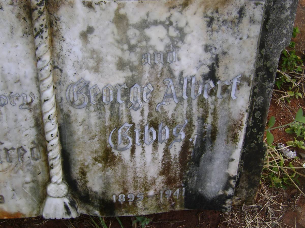 GIBBS George Albert 1895-1941 &amp; Janette Winifred 1896-1969