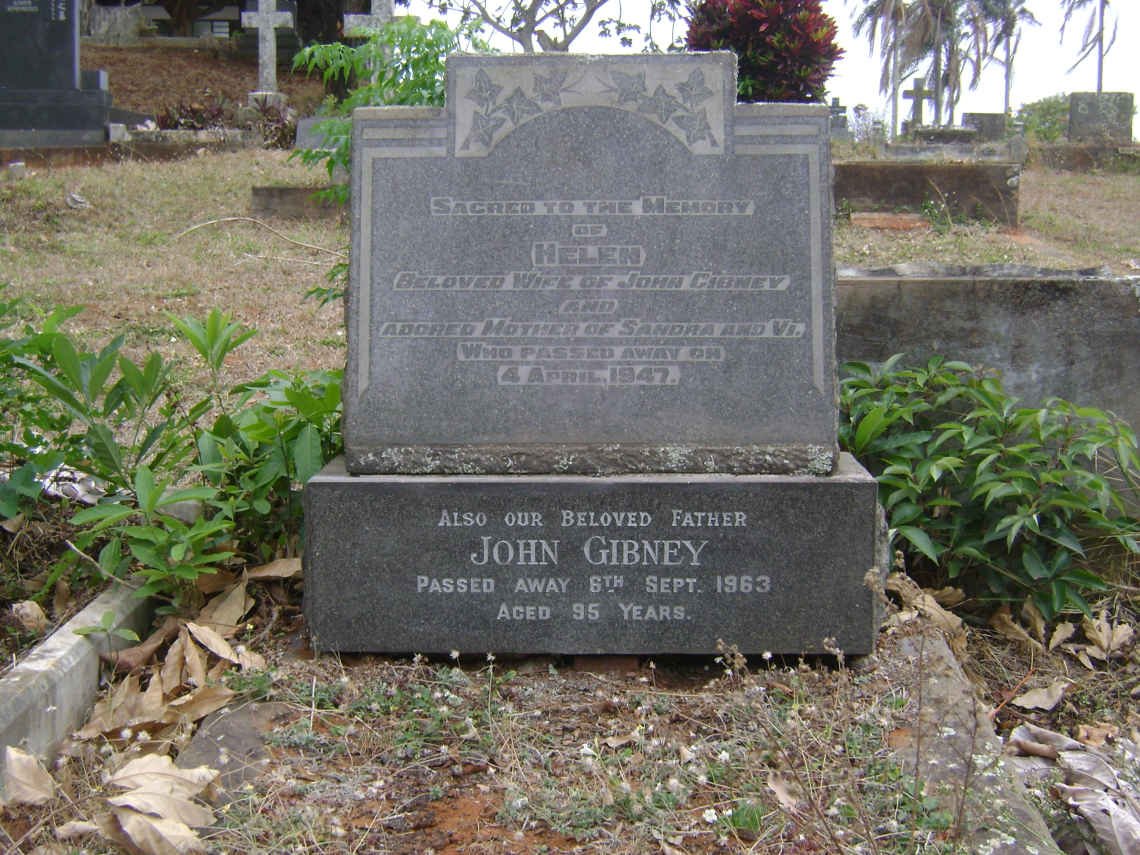 GIBNEY John -1963 &amp; Helen -1947
