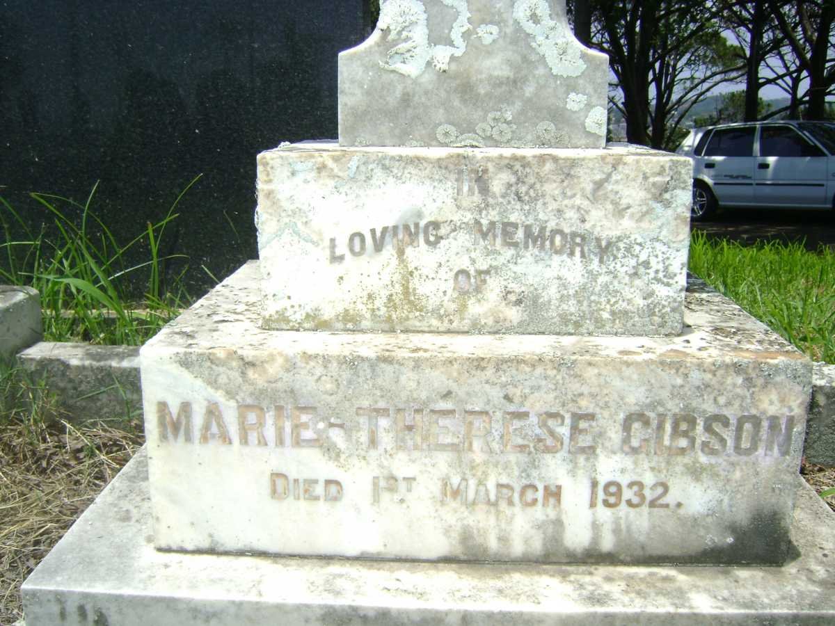 GIBSON Marie Therese -1932