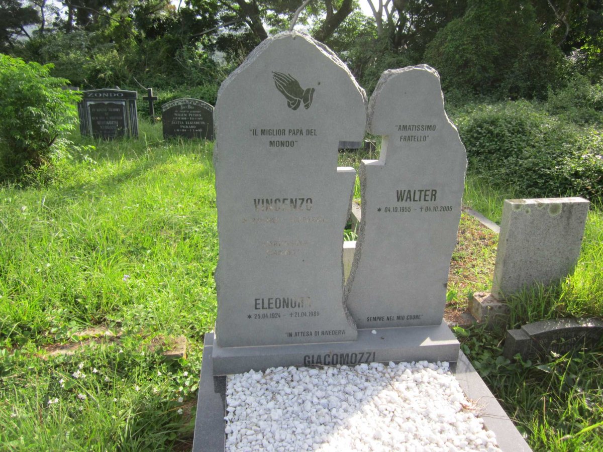 GIACOMOZZI Vincenzo 1920-2016 :: GIACOMOZZI Eleonora 1924-1989 :: GIACOMOZZI Walter 1955-2005