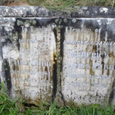 GIBB Frederick James -1941 &amp; Ruth Emily -1964