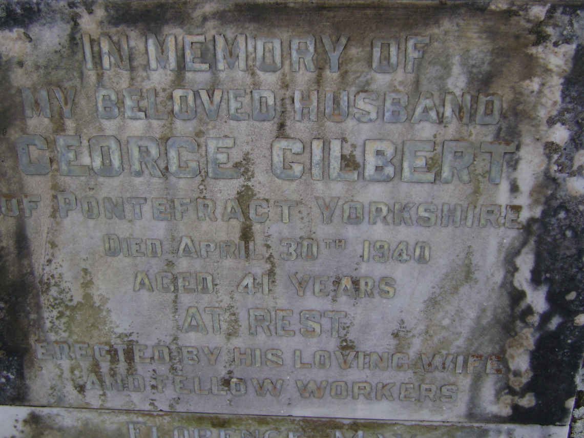 GILBERT George -1940 &amp; Florence May -1942