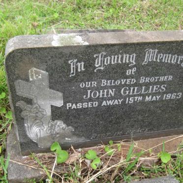 GILLIES John -1963
