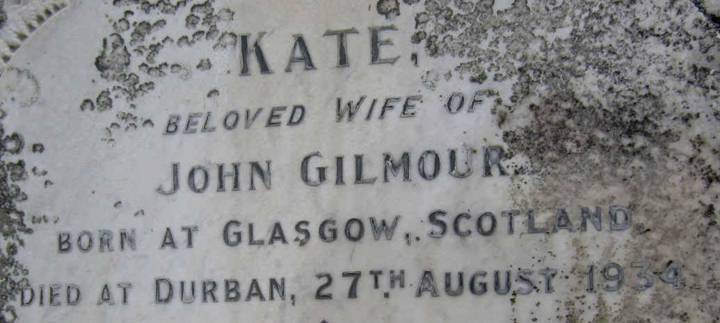 GILMOUR Kate -1934