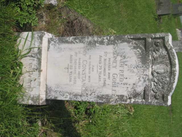 GOBLE Alfred Sydney -1946 &amp; Amy Constance -1952