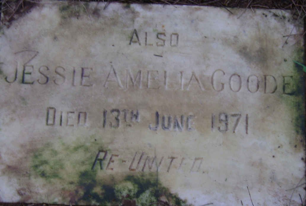 GOODE Jessie Amelia -1971