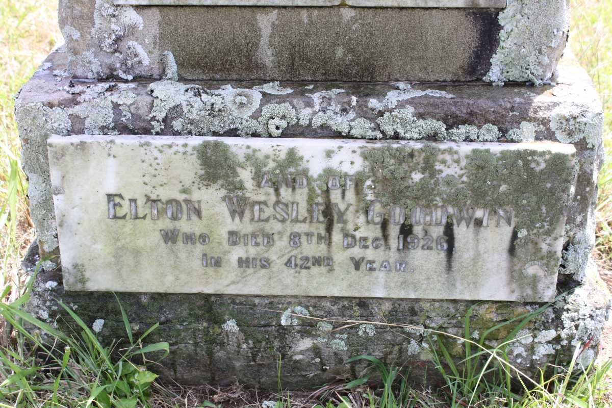 GOODWIN Elton Wesley -1926