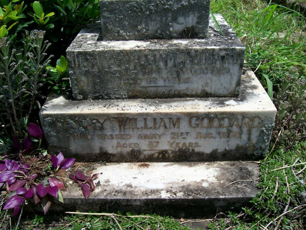 GODDARD Henry William -1958 &amp; Florence -1929