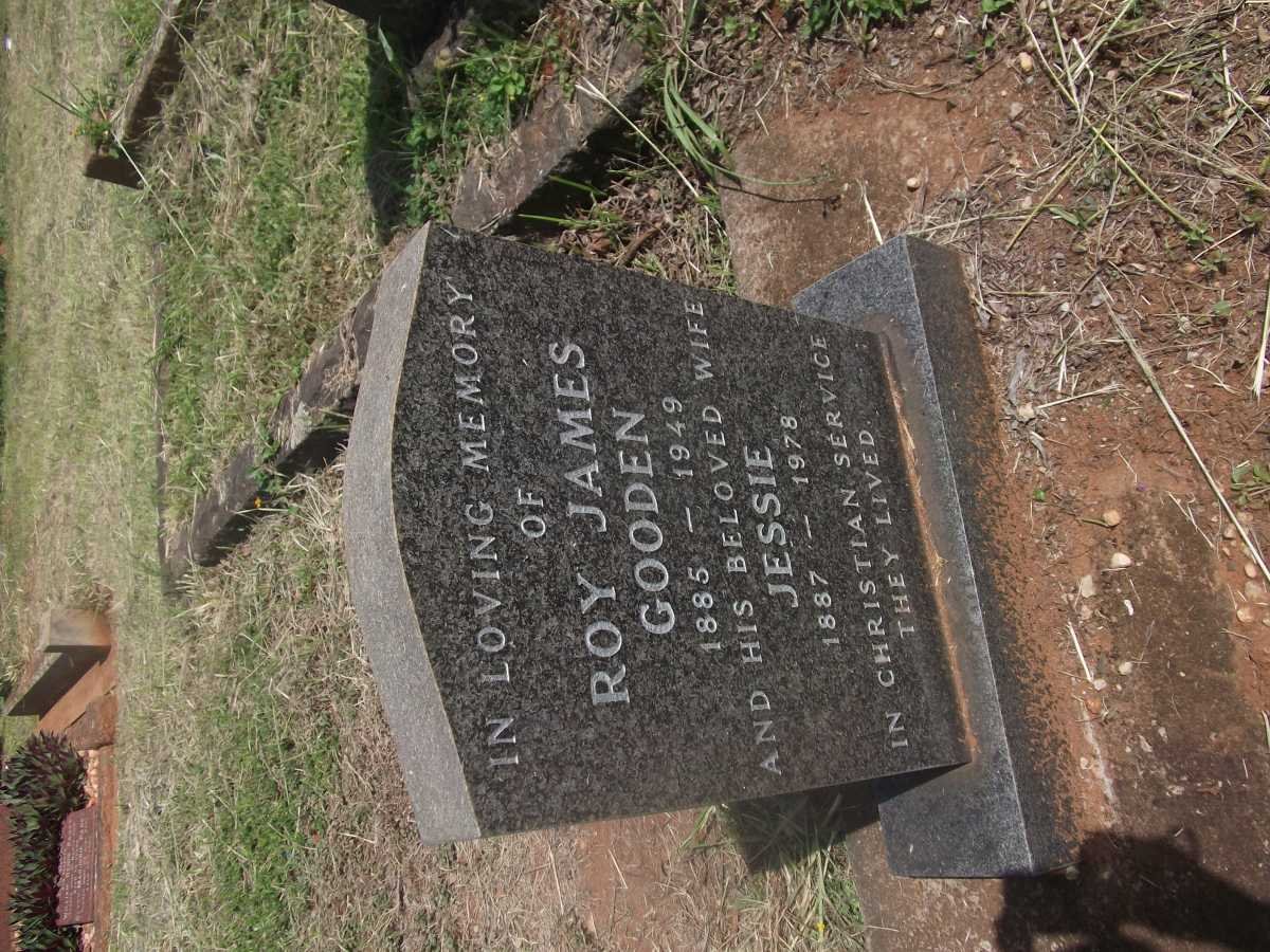 GOODEN Roy James 1885-1949 &amp; Jessie 1887-1978