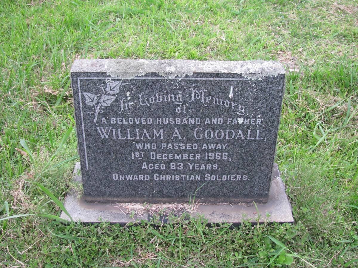 GOODALL William A. -1966