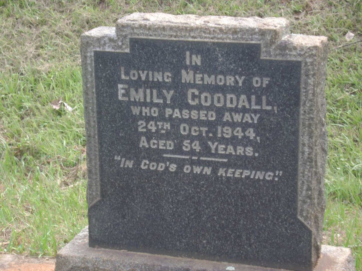 GOODALL Emily -1944