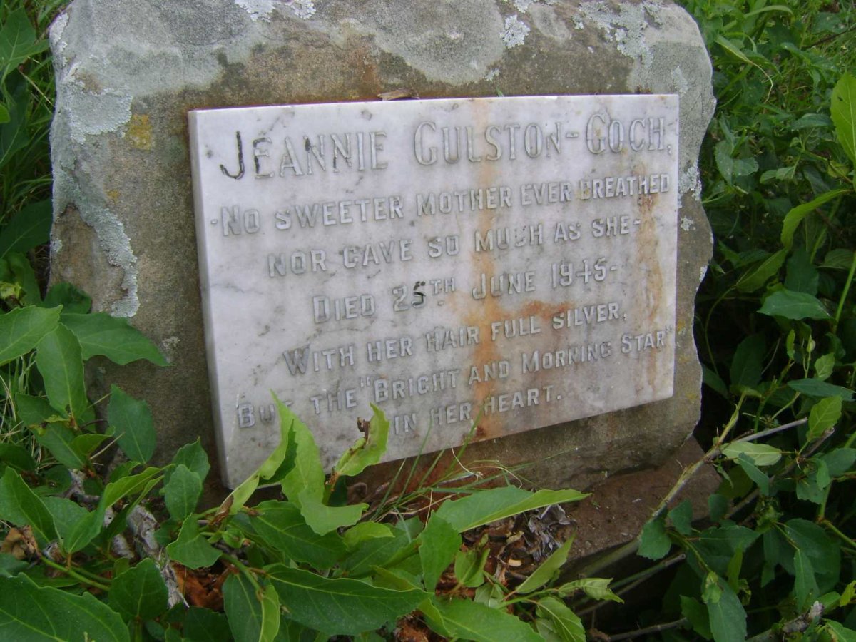 GOCH Jeannie, GULSTON -1945