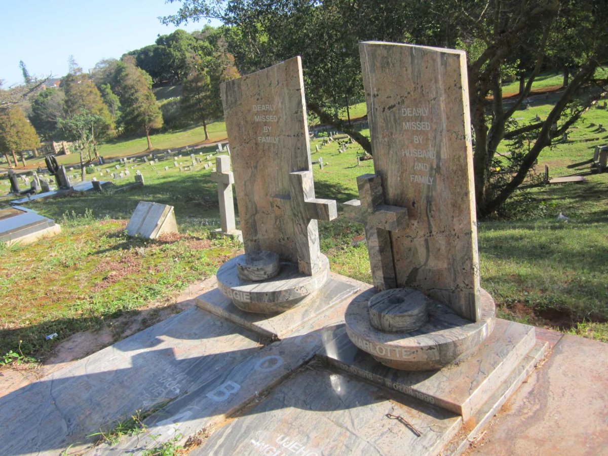 GOBA Reggie 1917-2001 &amp; Charlotte 1918-1999
