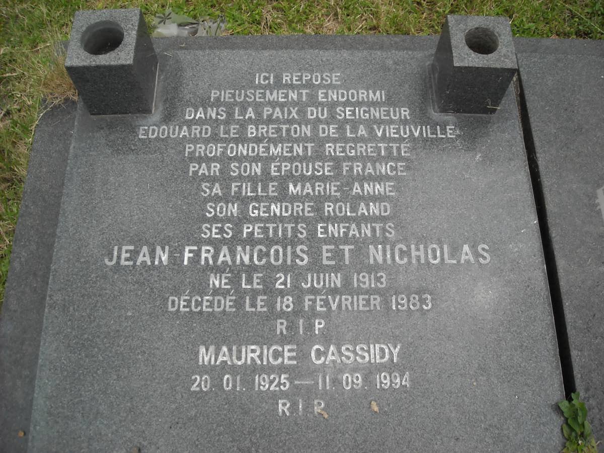 GOUPILLE Francois Joseph 1879-1965 :: WIEHE Joseph Edmond 1909-1984 &amp; Marie Jeanne GOUPILLE 1911-1984
