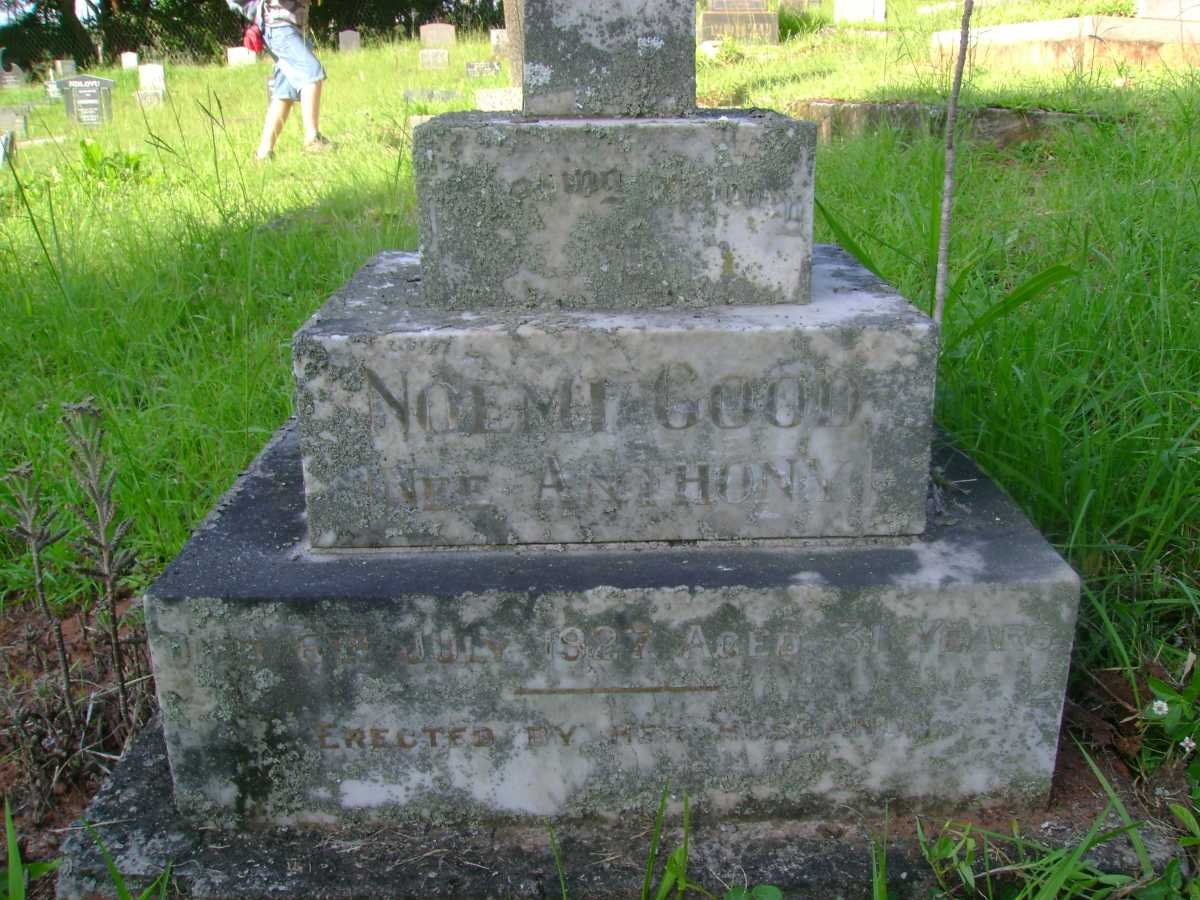 GOOD Noemi nee ANTHONY -1927