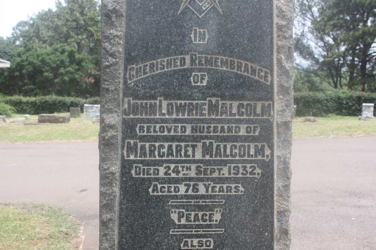 GOODWIN George Henry -1955 :: GOODWIN Margaret -1958 :: GOODWIN Irene Elsie -1975 :: MALCOLM John Lowrie -1932