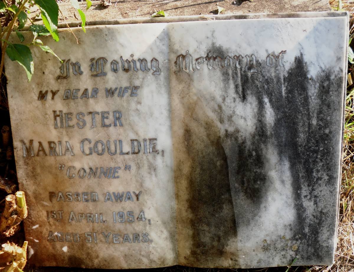 GOULDIE Hester Maria -1954