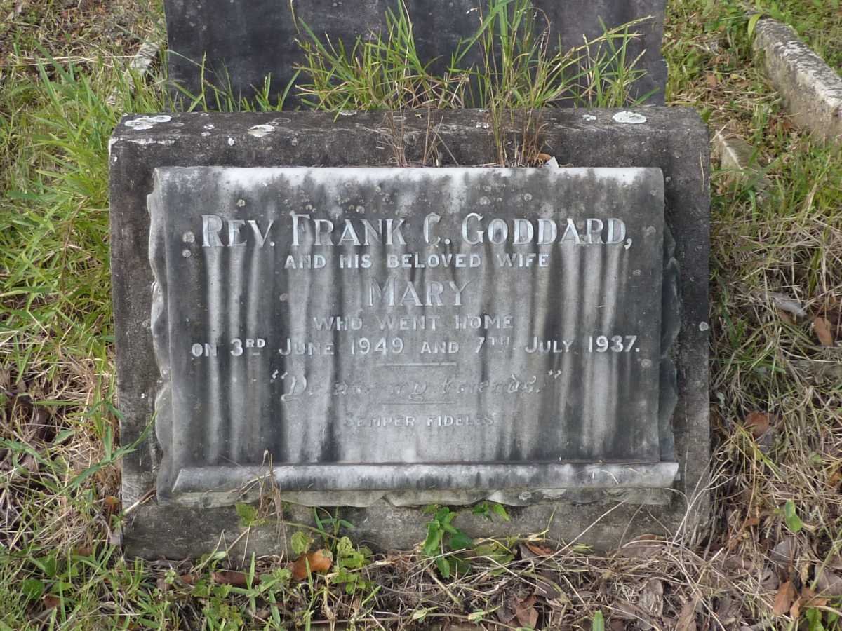 GODDARD Frank -1949 &amp; Mary -1937