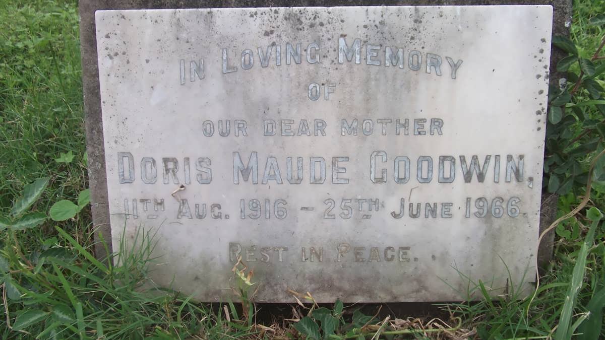 GOODWIN Doris Maude 1916-1966
