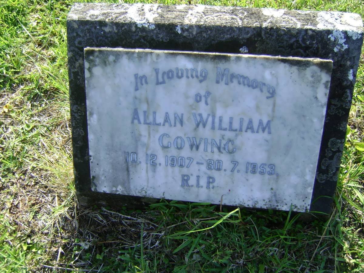 GOWING Allan William 1907-1953