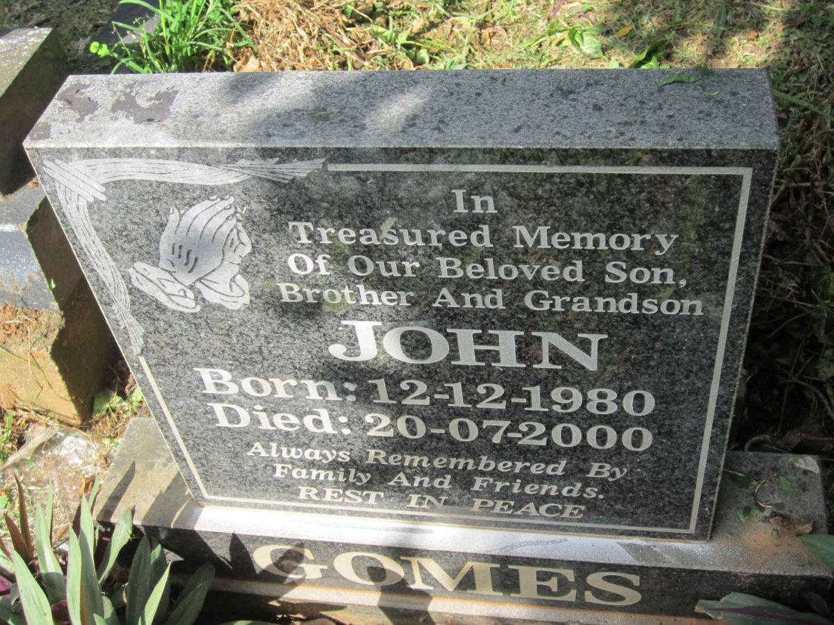 GOMES John 1980-2000