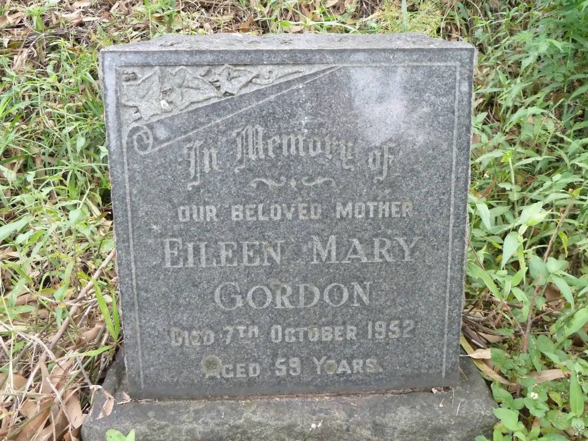 GORDON Eileen Mary -1952