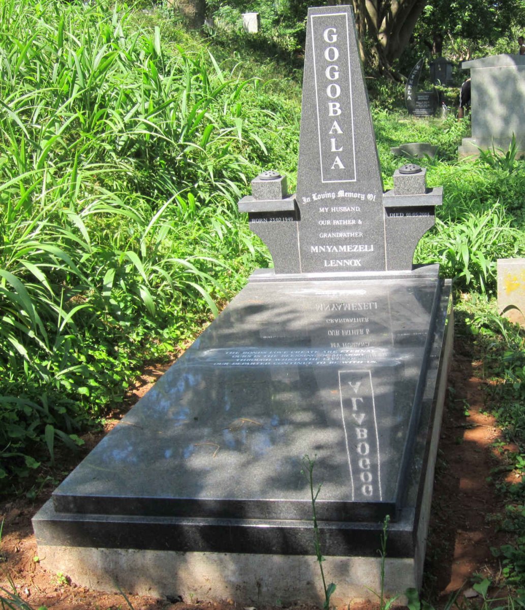 GOGOBALA Mnyamezeli Lennox 1949-2014