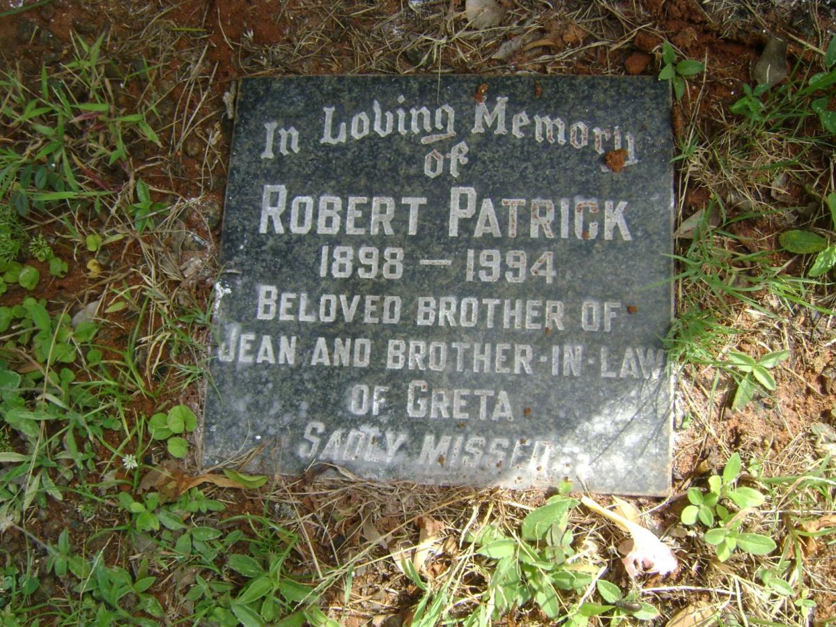 GOODE Elizabeth nee HAIR -1947 :: PATRICK Robert 1898-1994 &amp; Lovice -1975