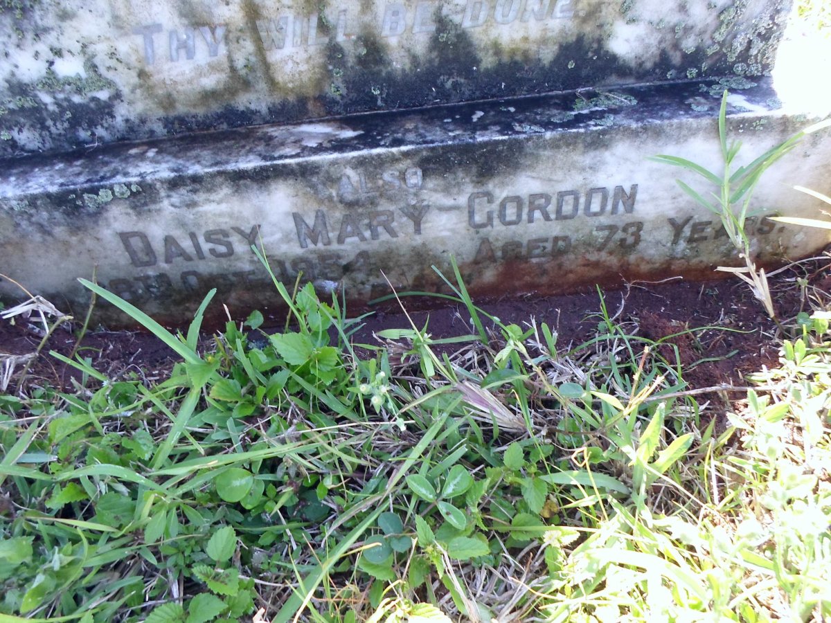 GORDON Daisy Mary -1954