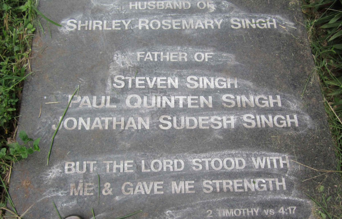 SINGH Bishue 1944-2012