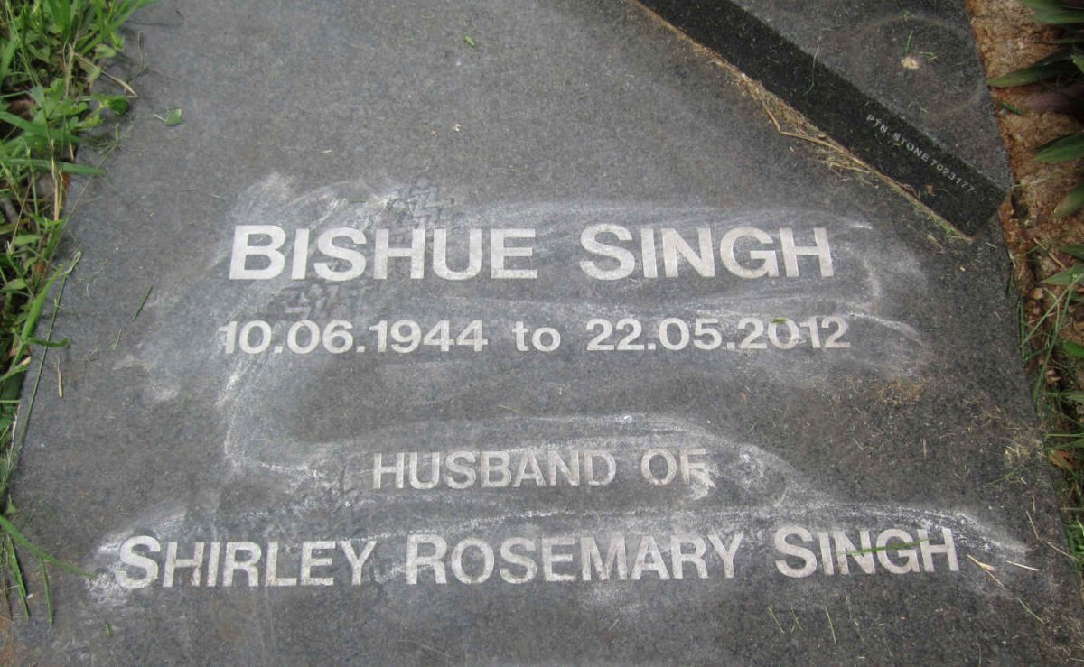 SINGH Bishue 1944-2012