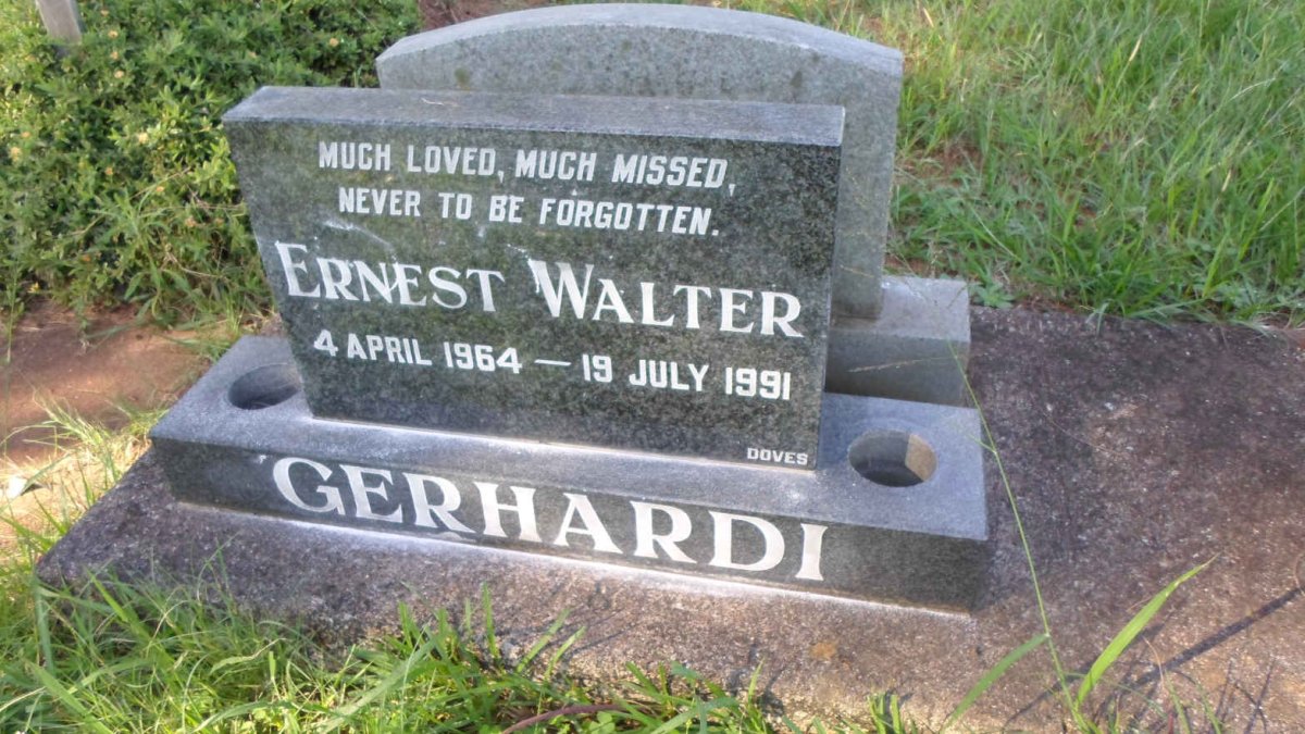GERHARDI Ernest Walter 1964-1991