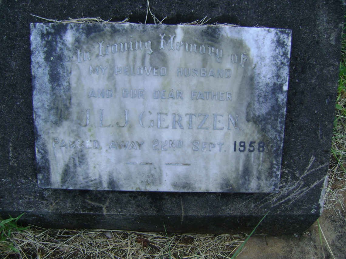 GERTZEN J.L.J. -1958