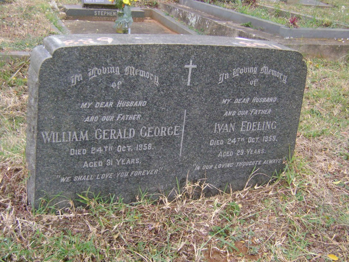 GEORGE William Gerald -1958 :: EDELING Ivan -1958