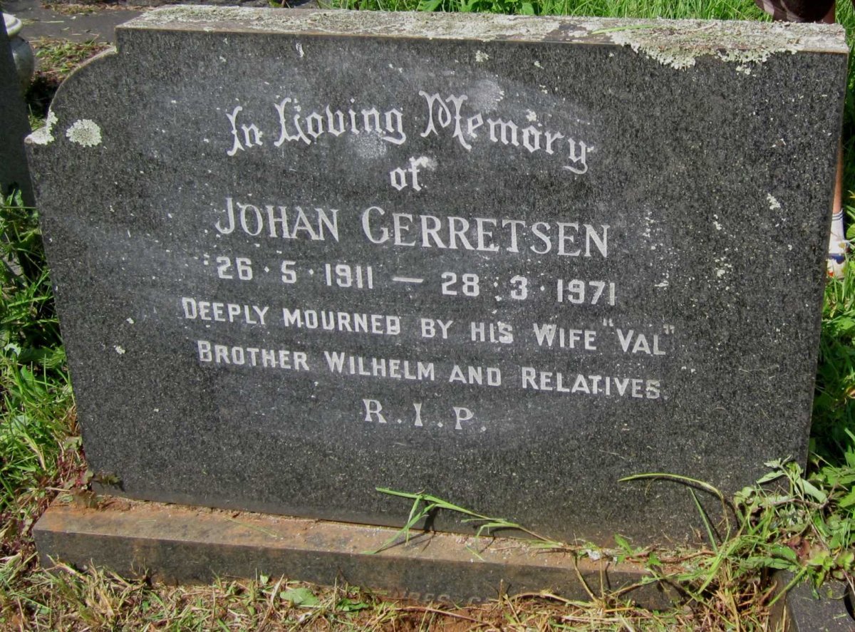 GERRETSEN Johan 1911-1971