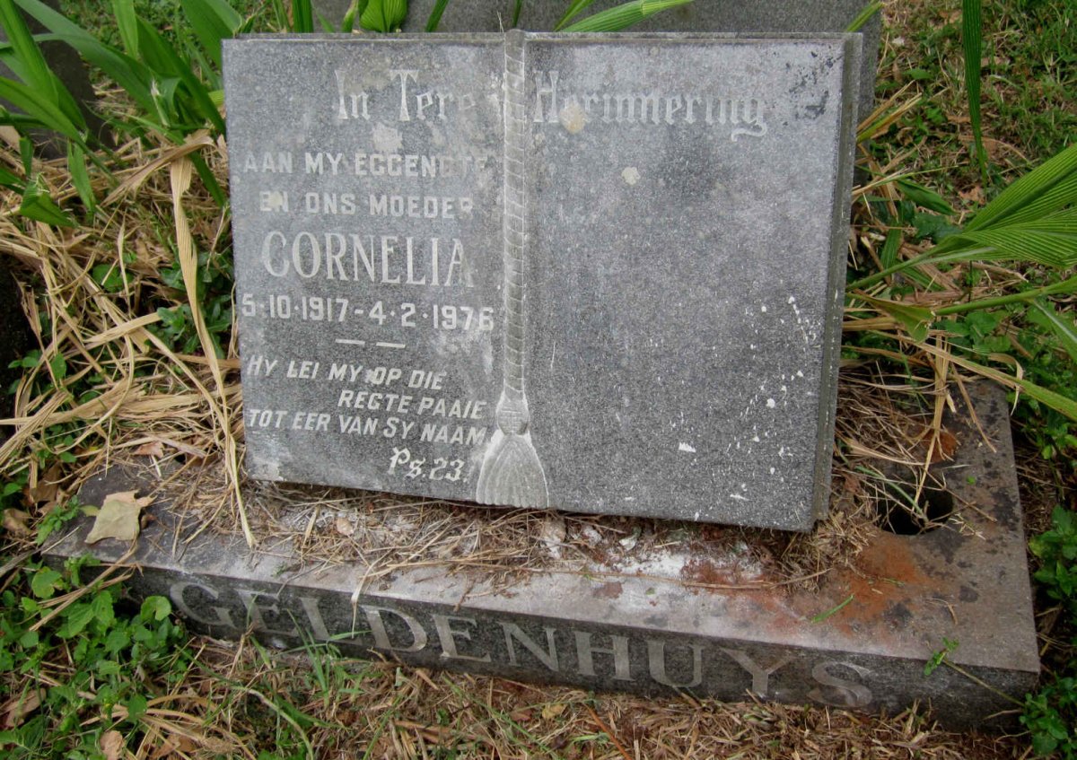 GELDENHUYS Cornelia 1917-1976