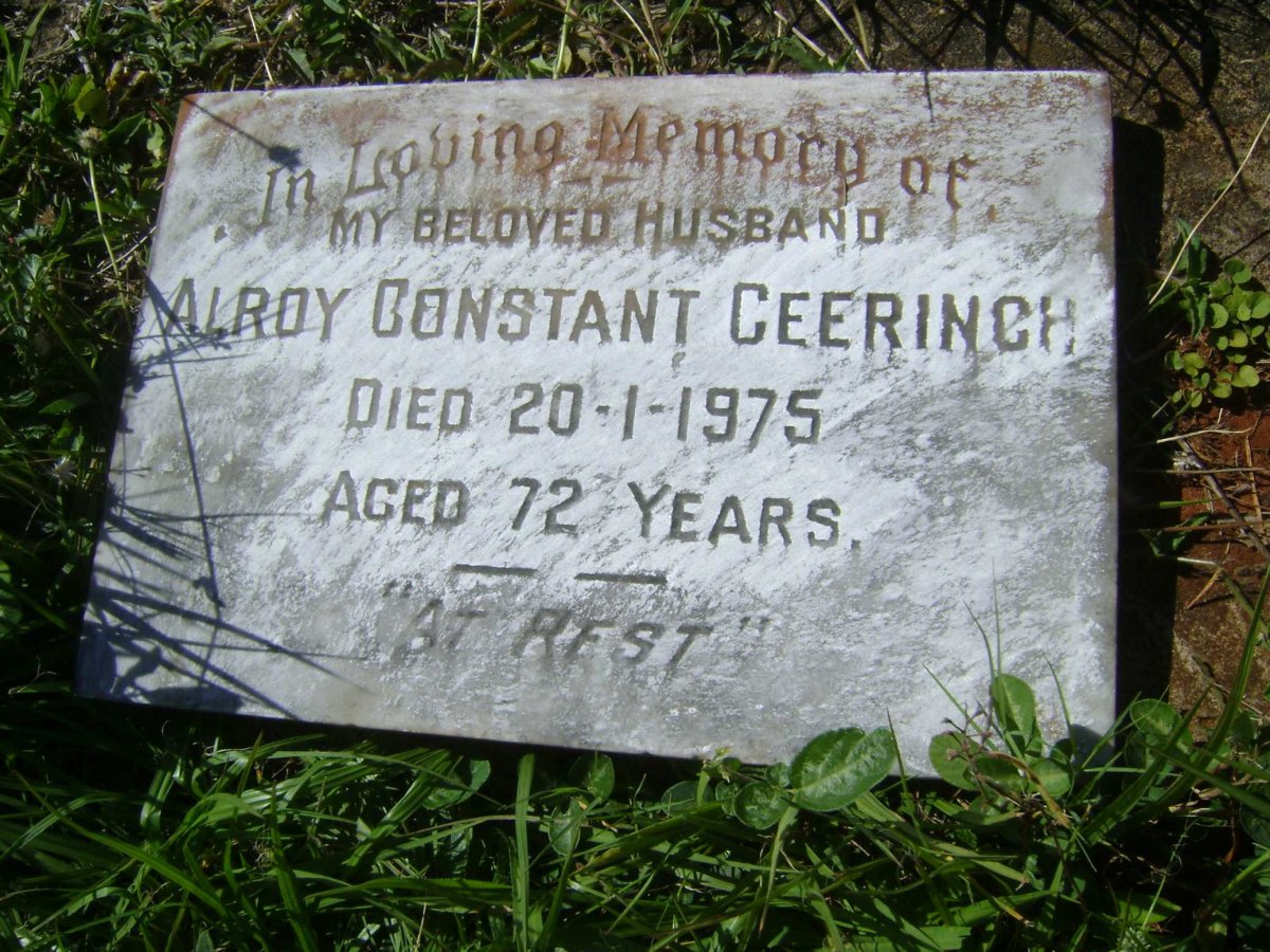 GEERINGH Alroy Constant -1975