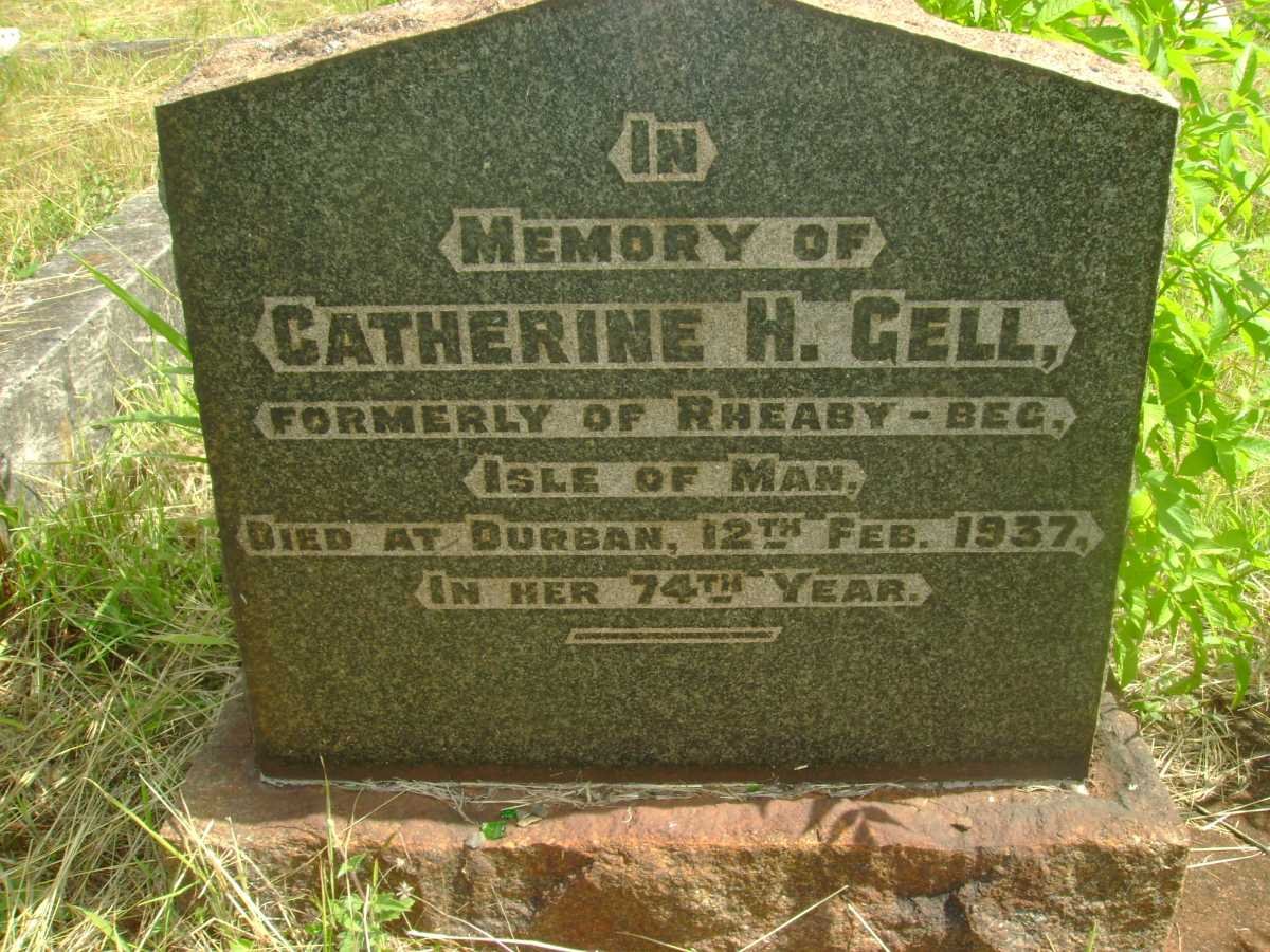 GELL Catherine H. -1937