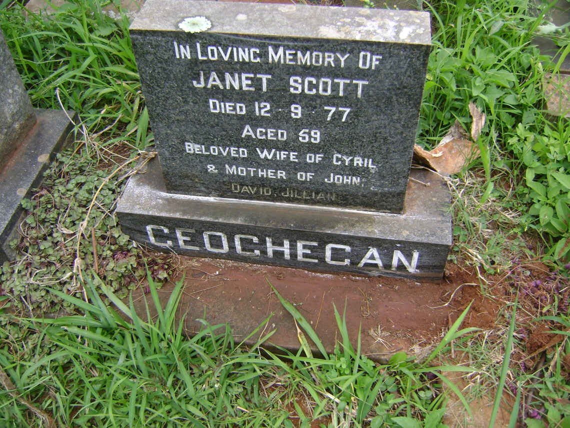 GEOGHEGAN Janet Scott -1977