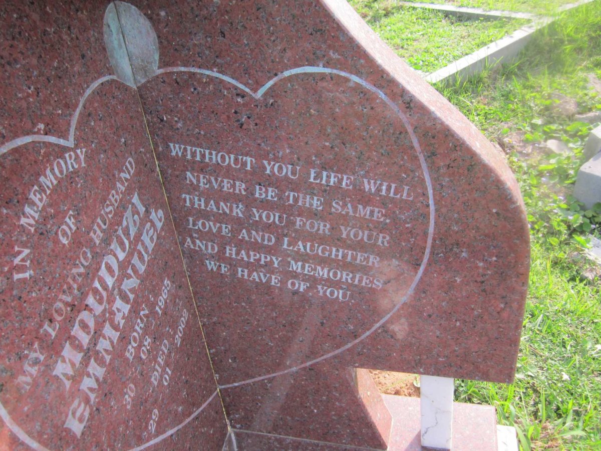 GEBEKHULU Mduduzi Emmanuel 1965-2002