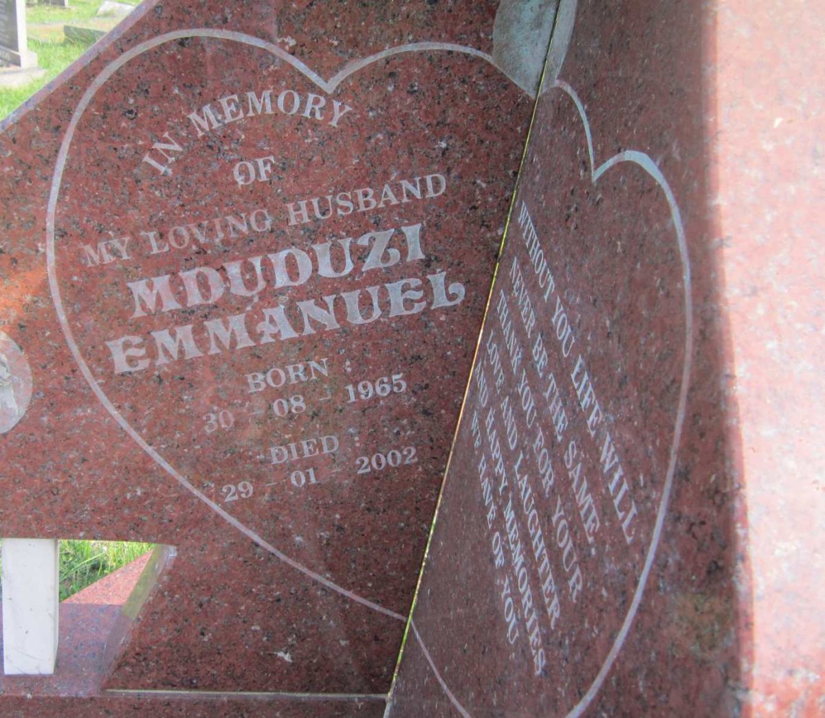 GEBEKHULU Mduduzi Emmanuel 1965-2002